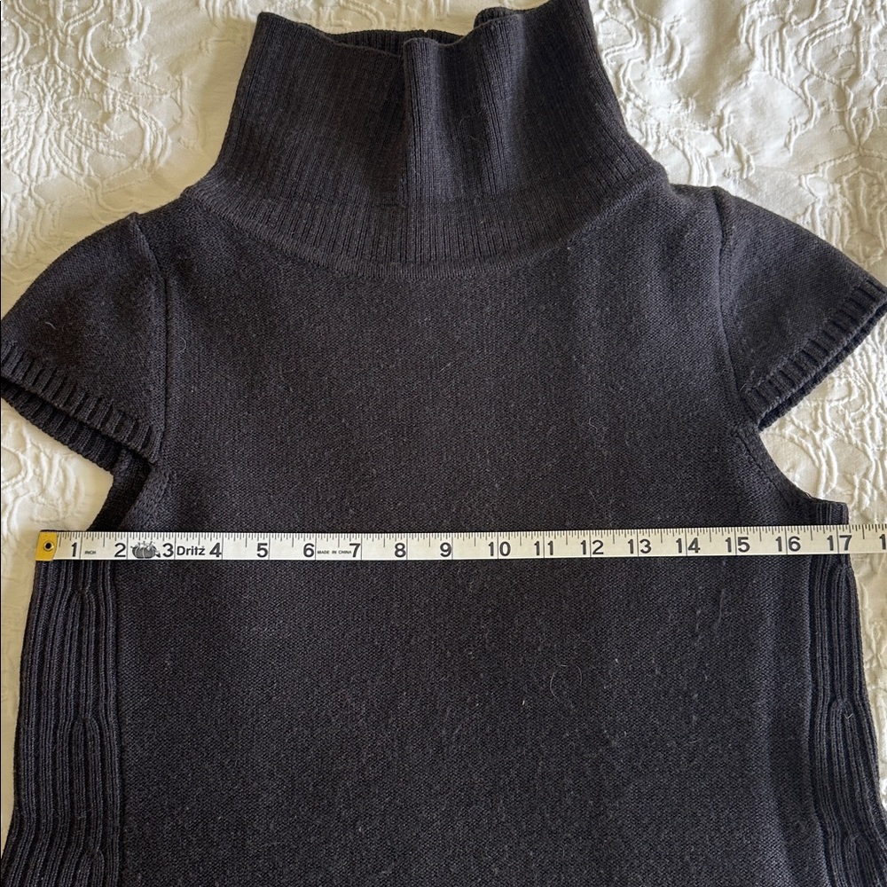 Chocolate merino wool sweater